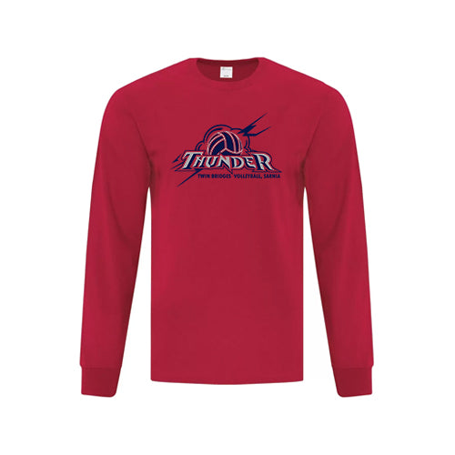 Twin Bridges Volleyball Youth Everyday Cotton Long Sleeve T-Shirt