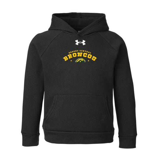 Brooke Central Youth Under Armour Rival Fleece Hooded Sweatshirt