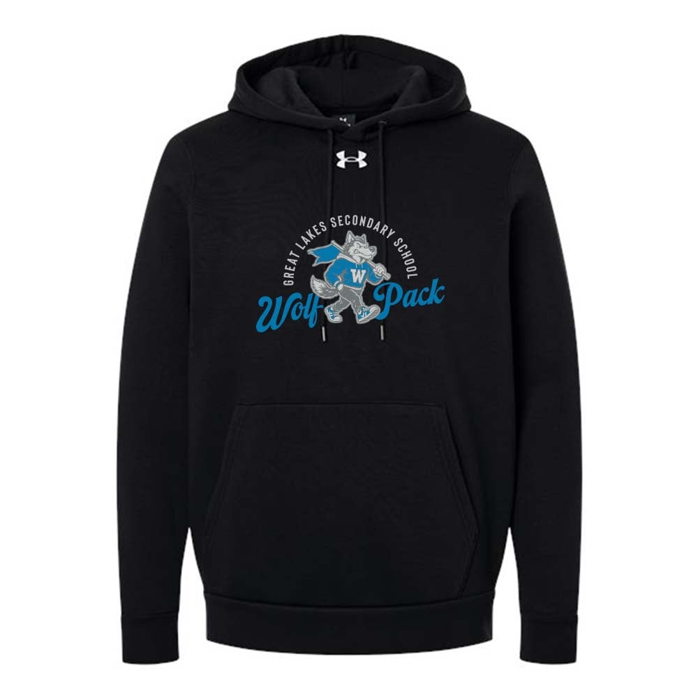 Great Lakes Adult Under Armour Team Icon Fleece Hooded Sweatshirt
