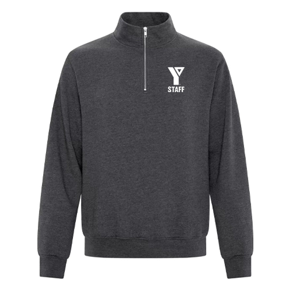 YMCA Staff Adult Everyday Fleece 1/4 Zip Sweatshirt (12 pc)