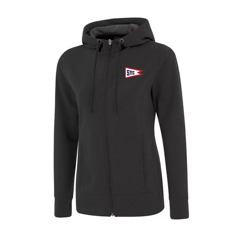 Sarnia Yacht Club Ladies' Game Day Fleece Full Zip Hooded Sweatshirt