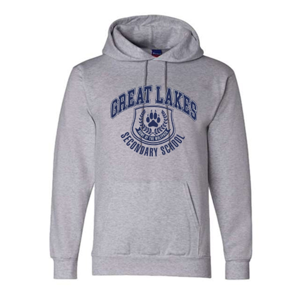 Great Lakes Adult Champion Powerblend Hooded Sweatshirt