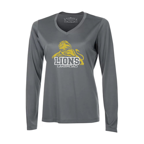 Lakeroad Ladies' Pro Team Long Sleeve V-Neck T-Shirt