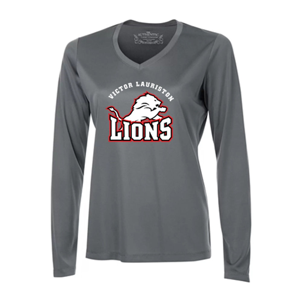 Victor Lauriston Ladies' Pro Team Long Sleeve V-Neck T-Shirt