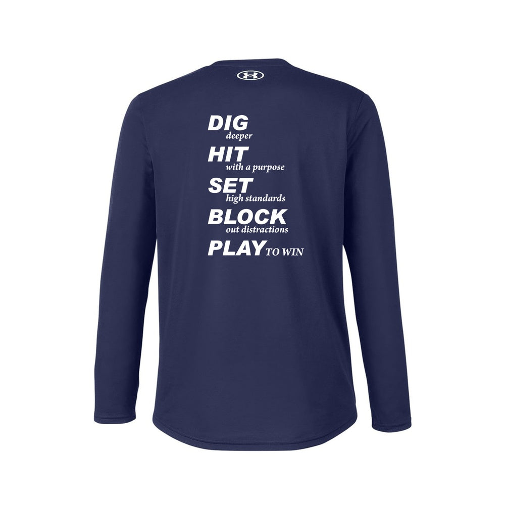 Twin Bridges Volleyball Youth Under Armour Tech™ Team Long Sleeve T-Shirt