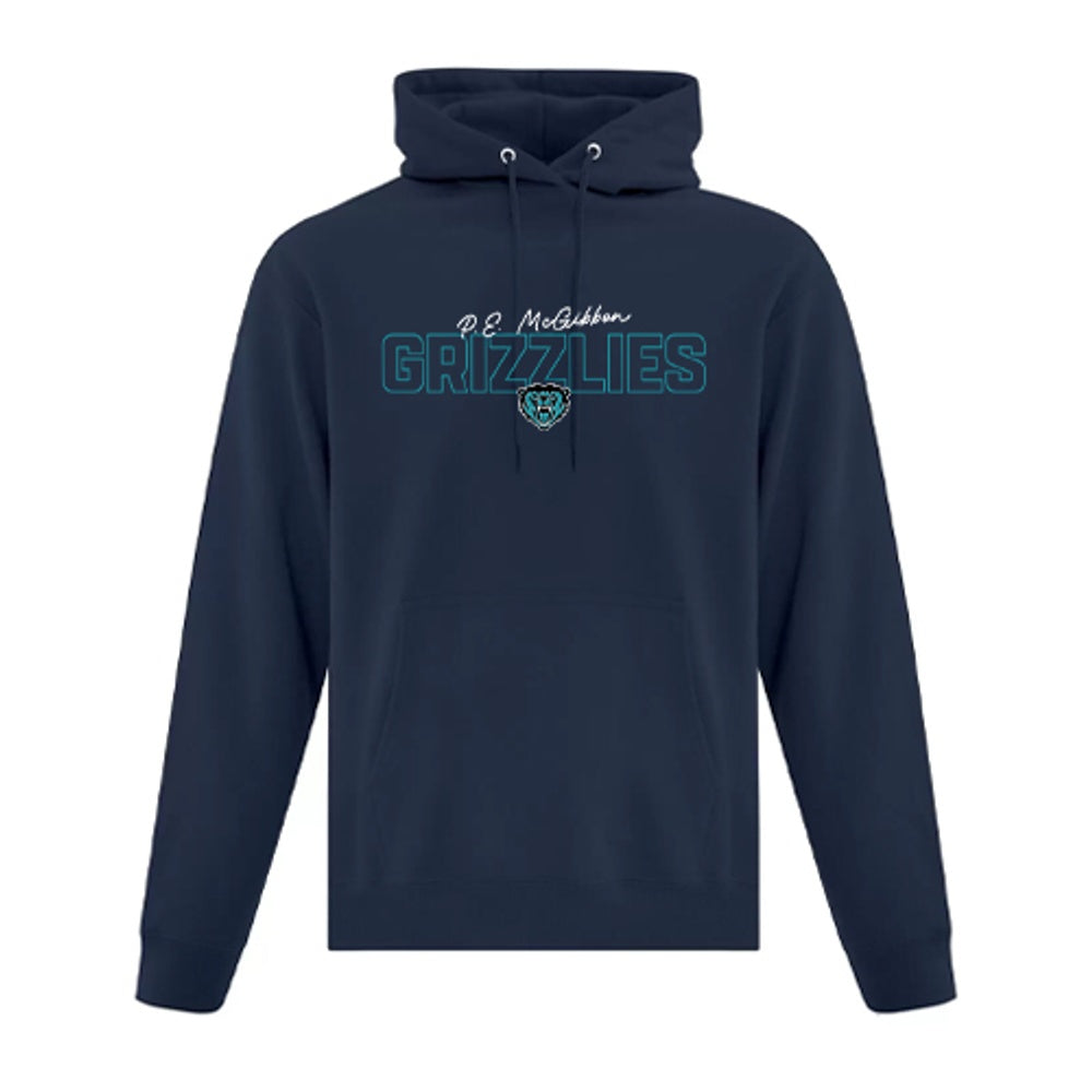 PE McGibbon Adult Everyday Fleece Hooded Sweatshirt