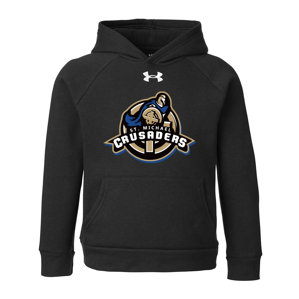 St Michael Youth Under Armour Rival Fleece Hooded Sweatshirt