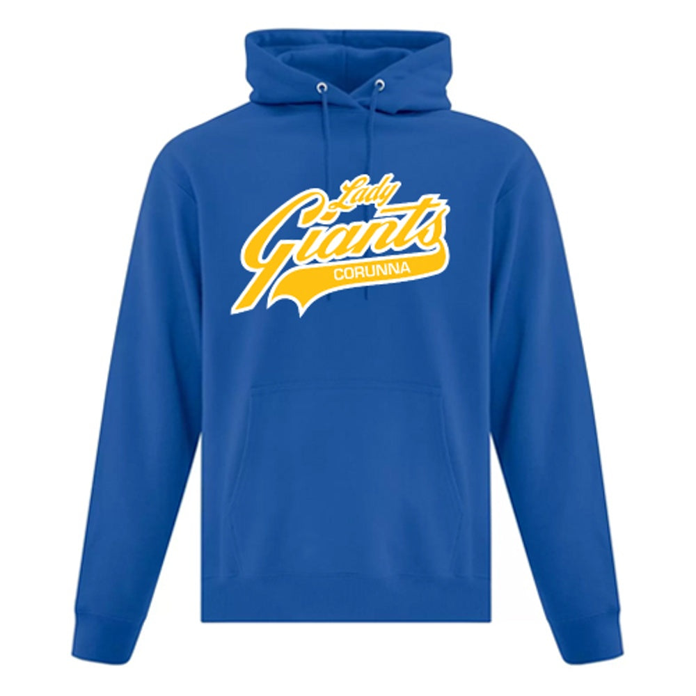 Corunna Lady Giants Adult Everyday Fleece Hooded Sweatshirt