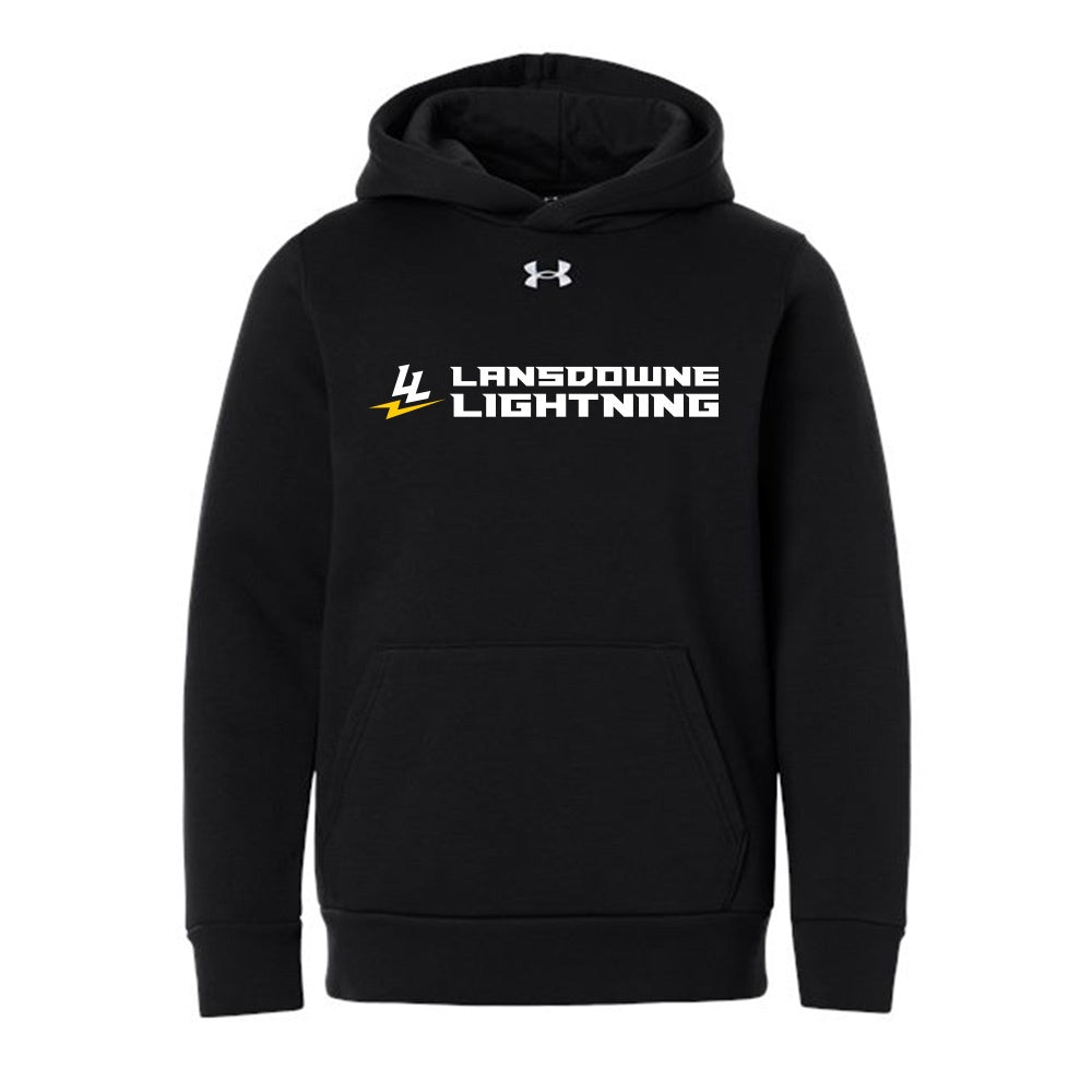 Lansdowne Youth Under Armour Team Icon Fleece Hooded Sweatshirt