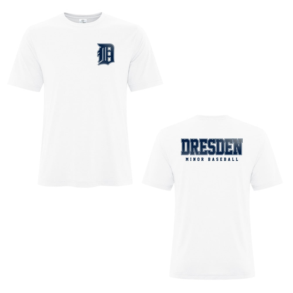 Dresden Minor Baseball Adult Pro Spun T-Shirt