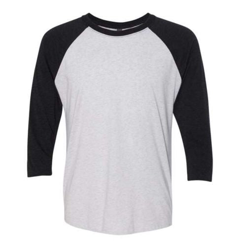UNISEX NEXT LEVEL TRIBLEND 3/4 SLEEVE RAGLAN