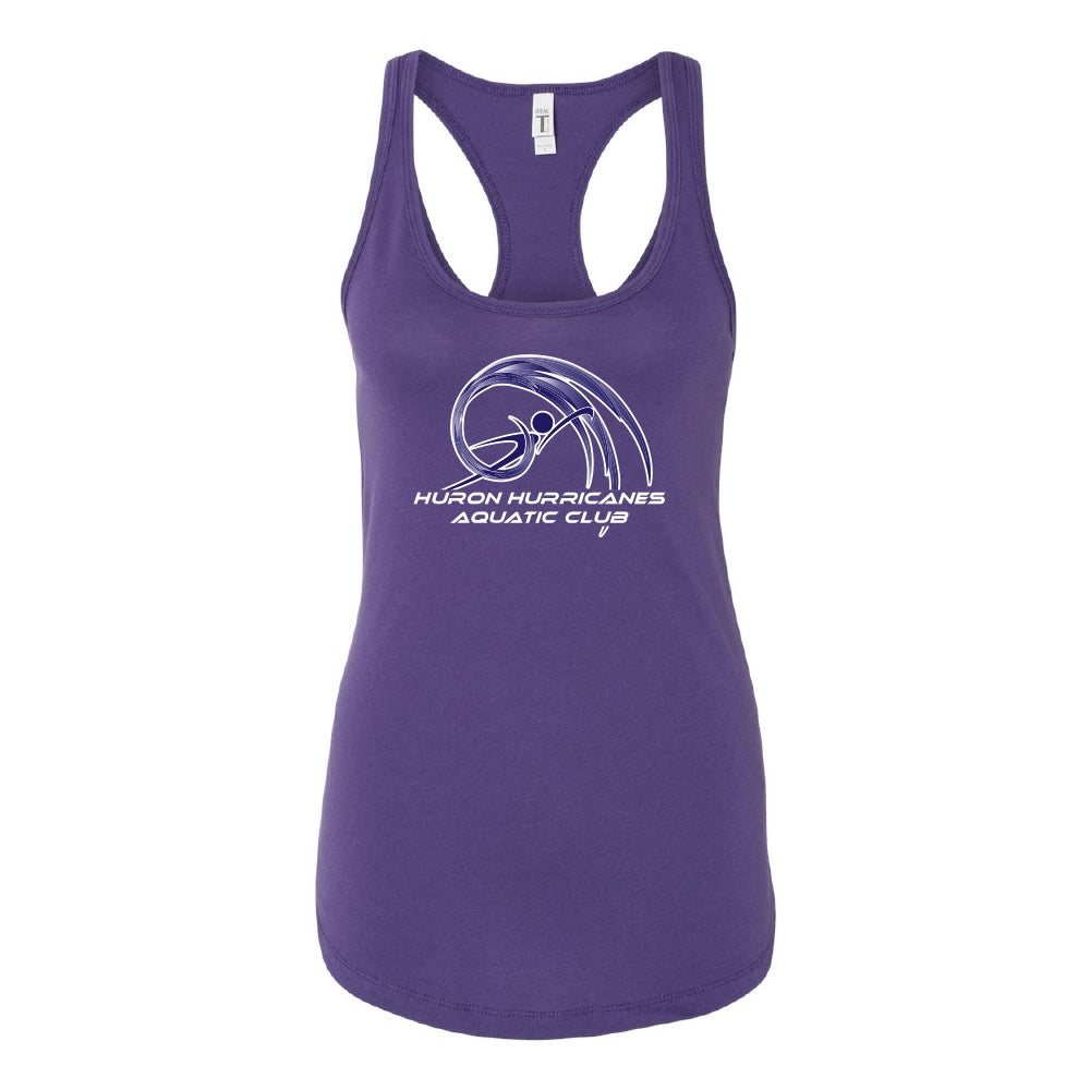 Huron Hurricanes Adult Racerback Tank Top
