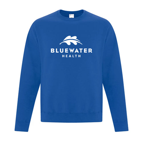 Bluewater Health Adult Everyday Fleece Crewneck Sweatshirt