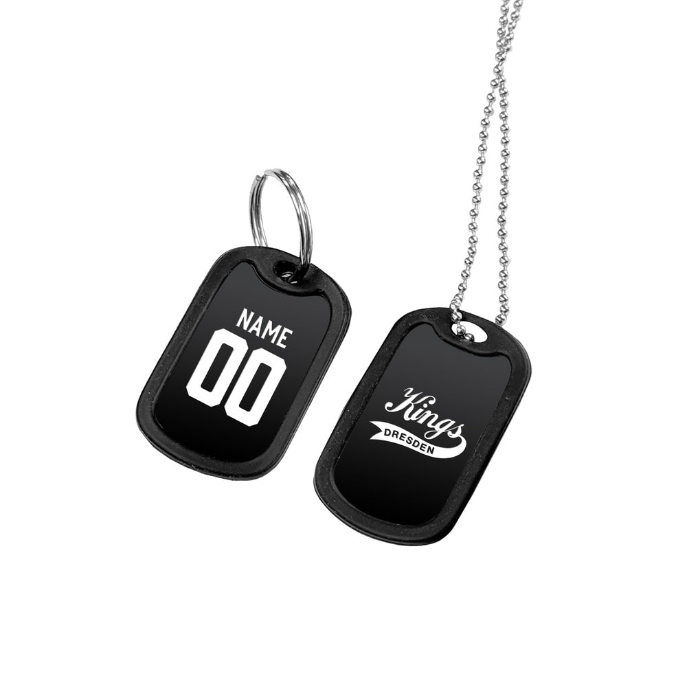 Dresden Jr Kings Custom Dog Tag