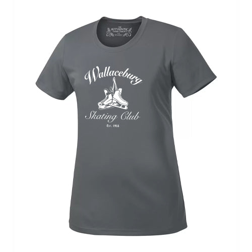 Wallaceburg Skating Club Ladies' Pro Team Short Sleeve T-Shirt