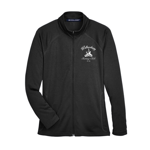 Wallaceburg Skating Club Ladies' Stretch Tech-Shell Compass Full-Zip