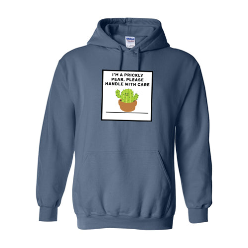 Prickly Pear Cotton Hooded Sweatshirt