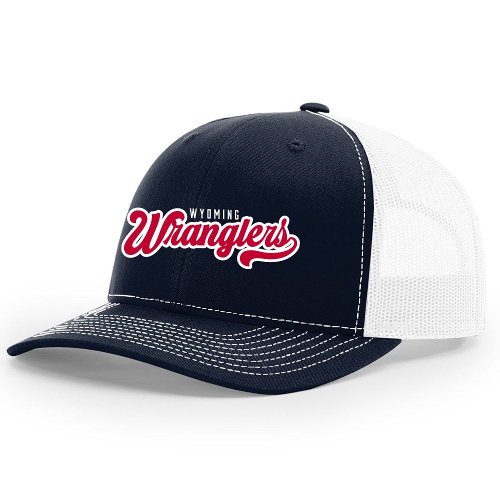 Wyoming Wranglers Snapback Trucker Cap