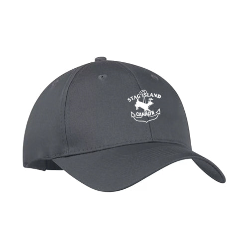 Stag Island Adult Cotton Twill Cap