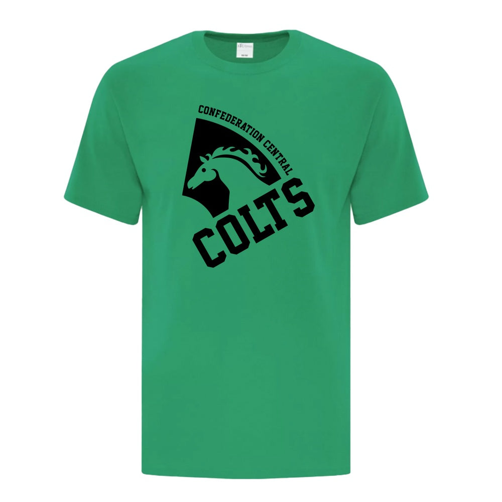 Confederation Central Adult House Colours Everyday Cotton T-Shirt