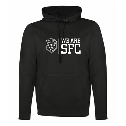 Sarnia FC Adult Performance Polyester Hooded Sweatshirt