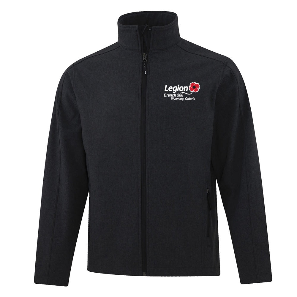 Wyoming Legion Branch 388 Adult Water Repellent Soft Shell Jacket