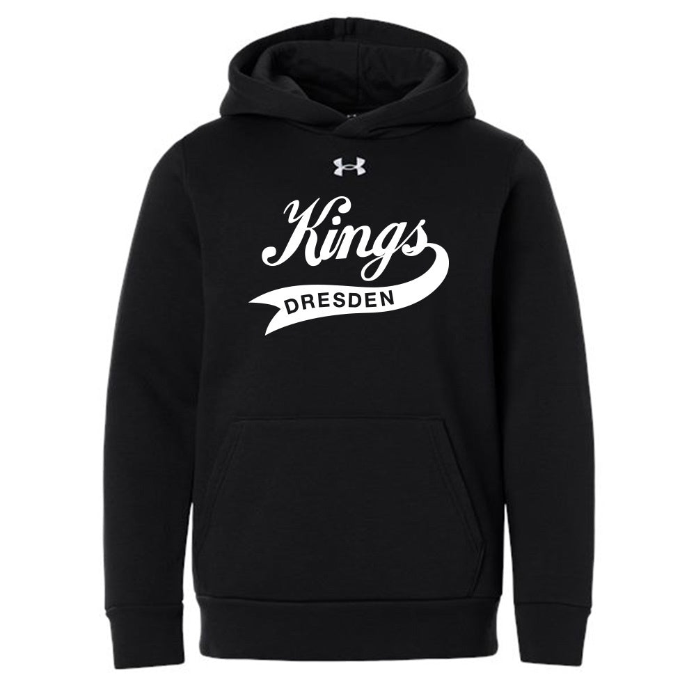 Dresden Jr Kings Youth Under Armour Rival Fleece Hooded Sweatshirt