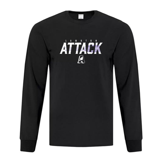 Lambton Attack Youth Cotton Long Sleeve Shirt