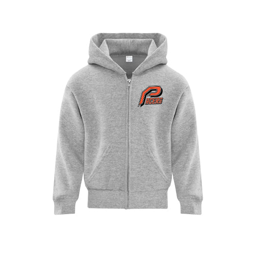 Point Edward Pacers Youth Everyday Fleece Youth Full Zip Hooded Sweatshirt