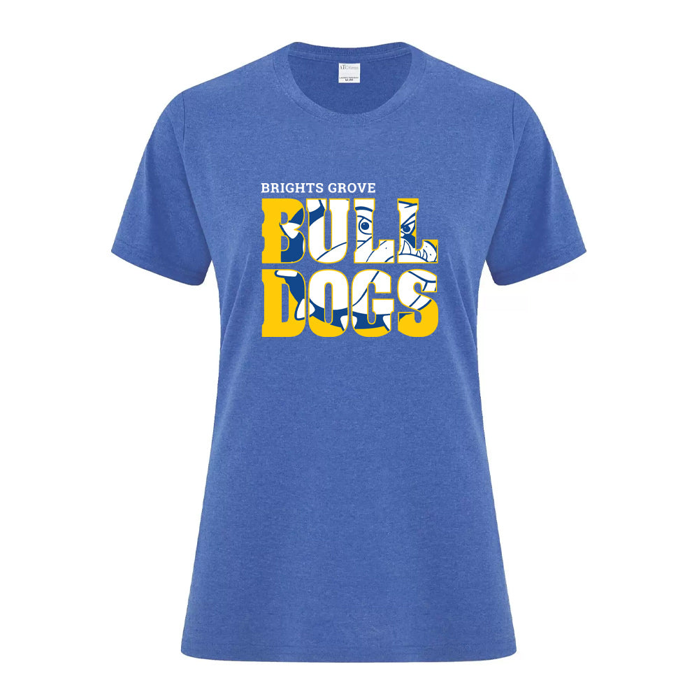 Brights Grove Ladies' Everyday Cotton T-Shirt