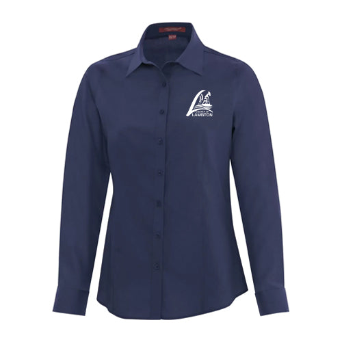 County of Lambton Ladies' Everyday Long Sleeve Woven Shirt