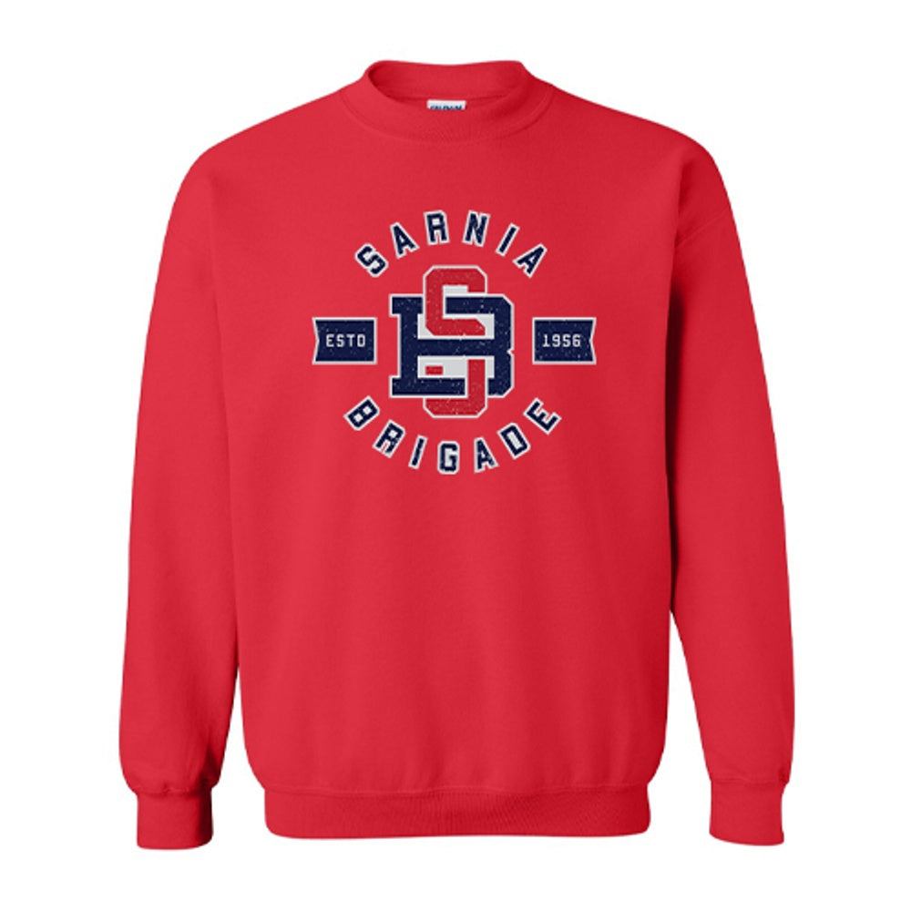 Sarnia Brigade Adult Crewneck Sweatshirt
