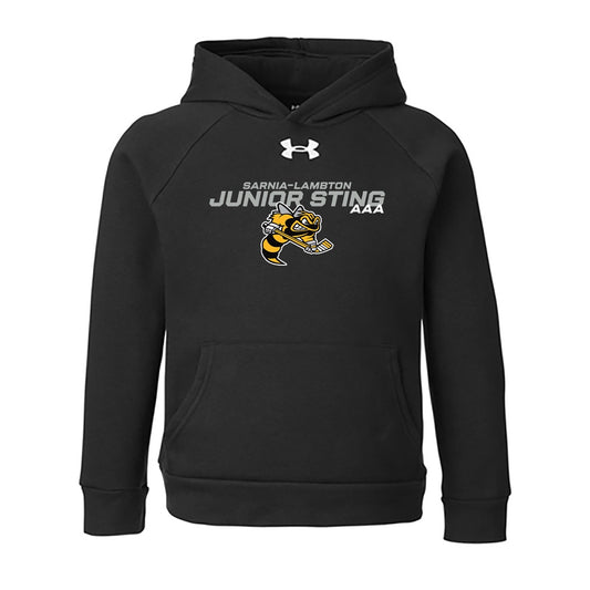 Lambton Jr Sting AAA Youth Under Armour Rival Fleece Hooded Sweatshirt