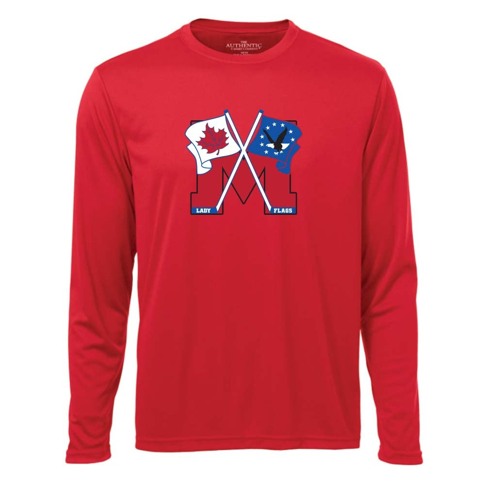 Mooretown Lady Flags Youth Pro Team Long Sleeve