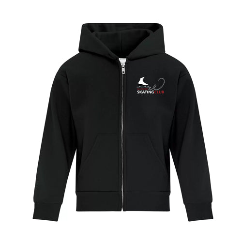 Watford Skating Club Youth Everyday Fleece Full Zip Hooded Sweatshirt