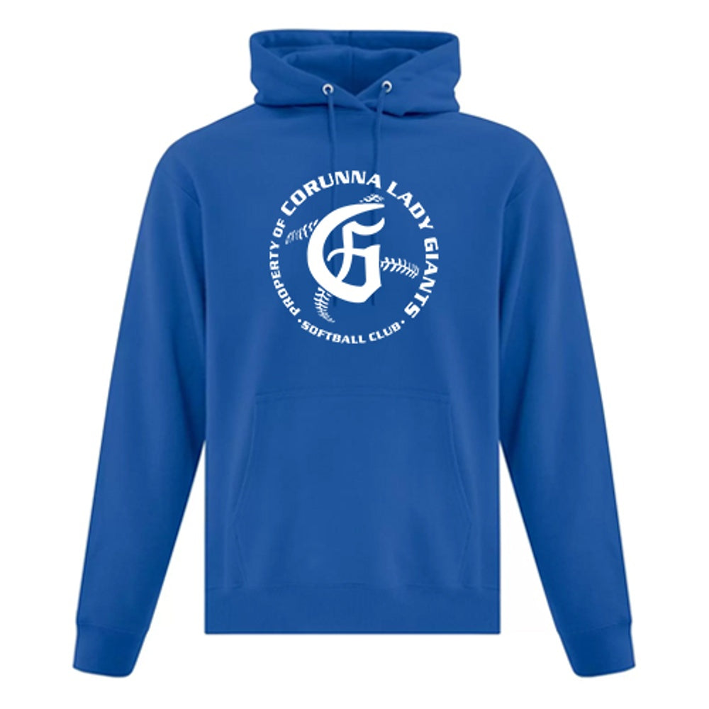 Corunna Lady Giants Adult Everyday Fleece Hooded Sweatshirt