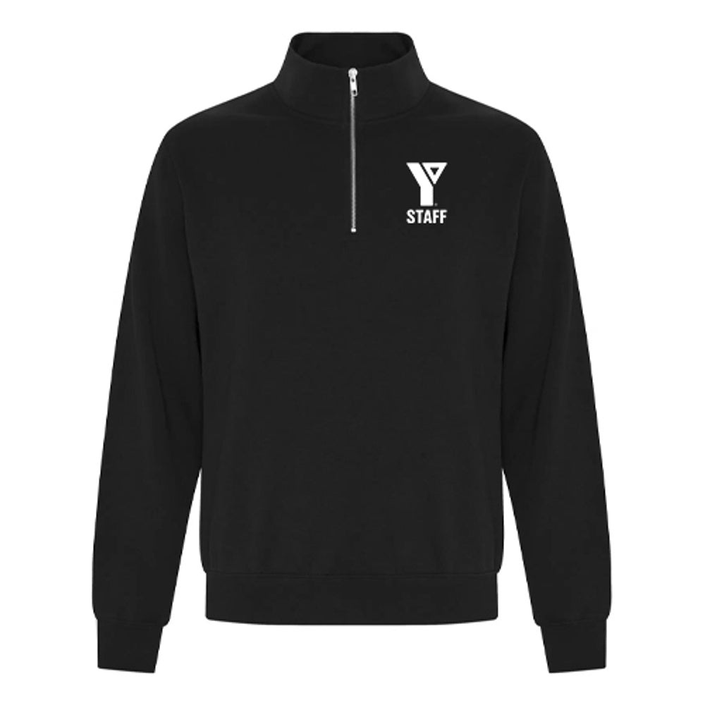 YMCA Staff Adult Everyday Fleece 1/4 Zip Sweatshirt (12 pc)