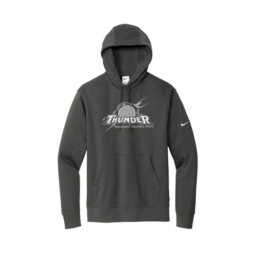 Twin Bridges Volleyball Adult Nike Club Fleece Sleeve Swoosh Pullover Hoodie