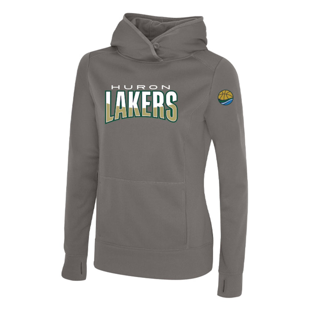 Huron Lakers Ladies' Game Day Fleece Hooded Sweatshirt