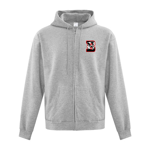 Bridgeview Adult Everyday Fleece Full Zip Hooded Sweatshirt