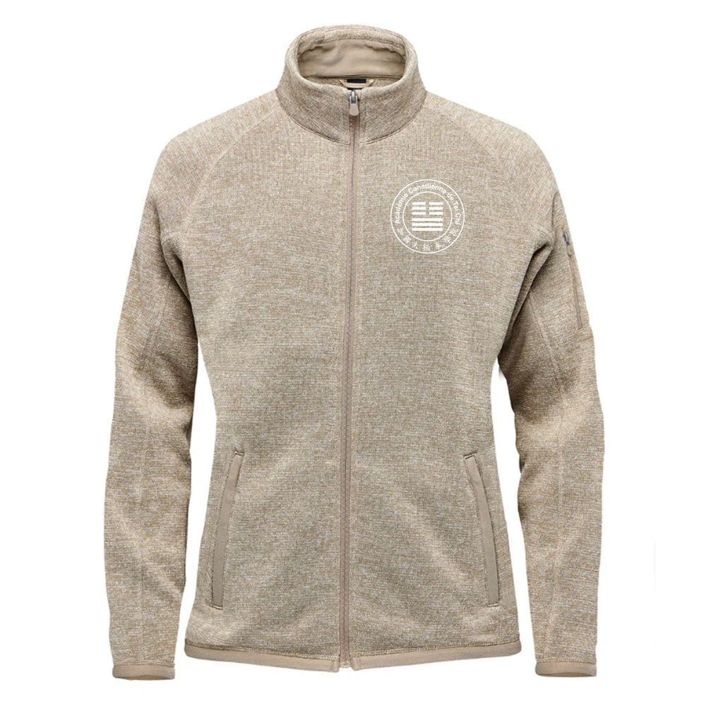 Canadian Tai Chi 20th Anniversary Ladies' Avalante Full Zip Fleece Jacket (French)