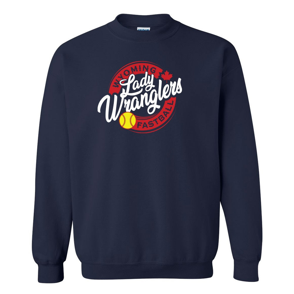 Wyoming Lady Wranglers Youth Crewneck Sweatshirt