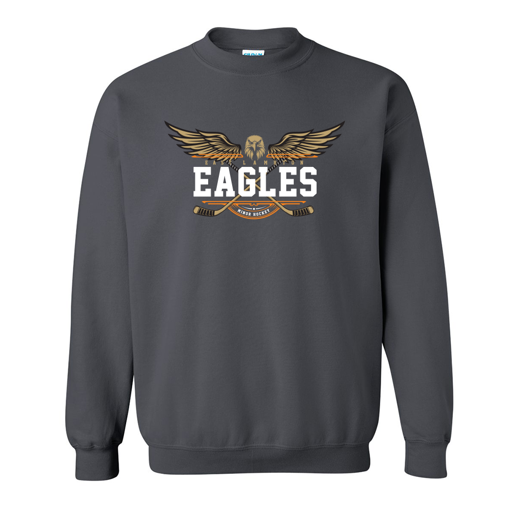 East Lambton Minor Hockey Adult Heavy Blend Crewneck Sweatshirt