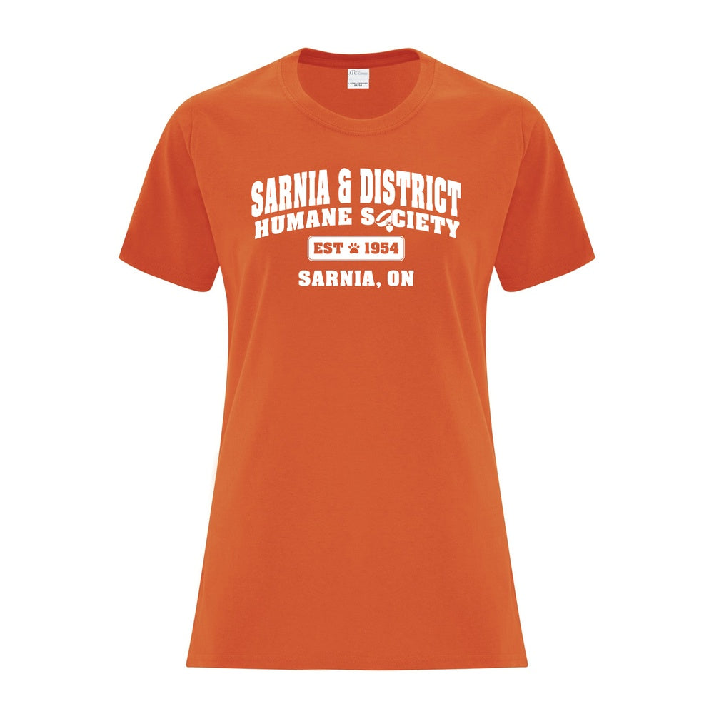 Sarnia Humane Society Ladies' Everyday Cotton T-Shirt