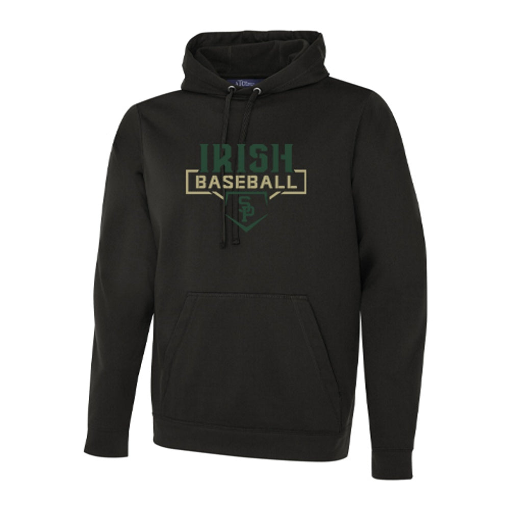 St. Pats Baseball Adult Game Day Fleece Hooded Sweatshirt