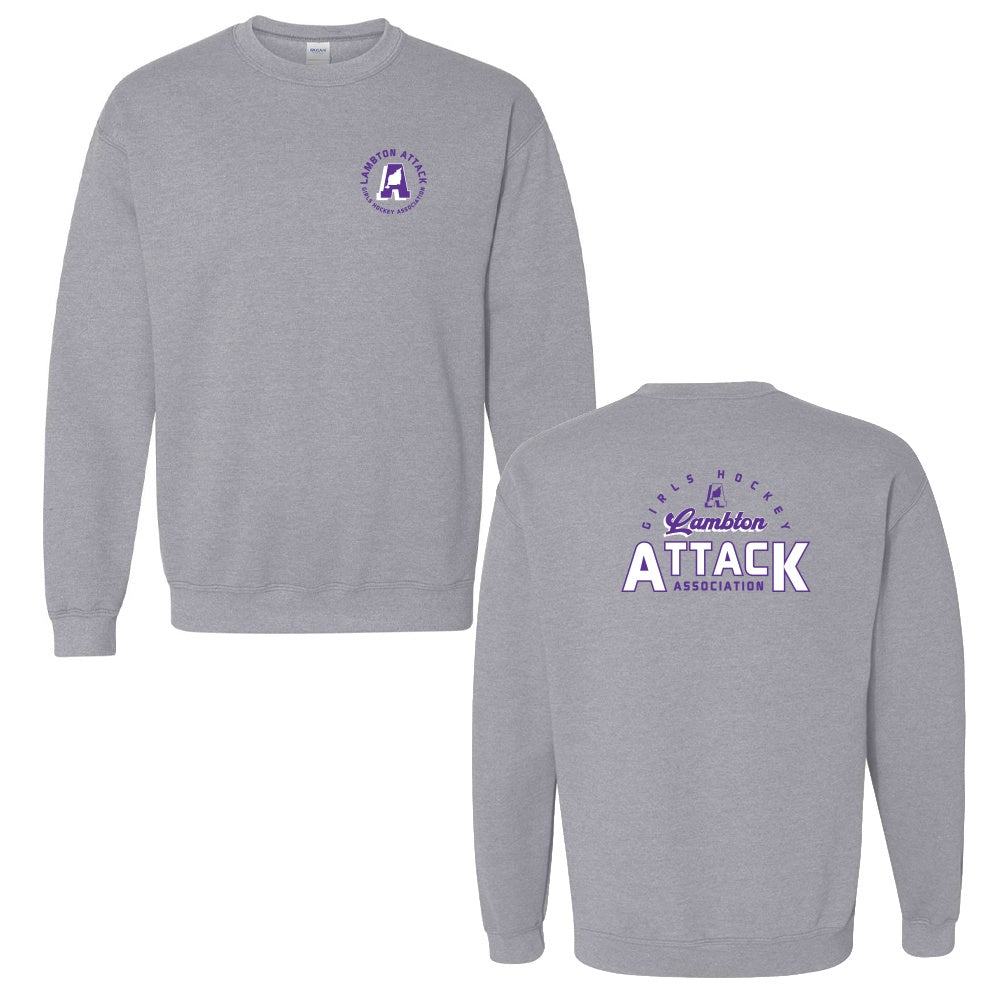 Lambton Attack Adult Heavy Blend Crewneck Sweatshirt