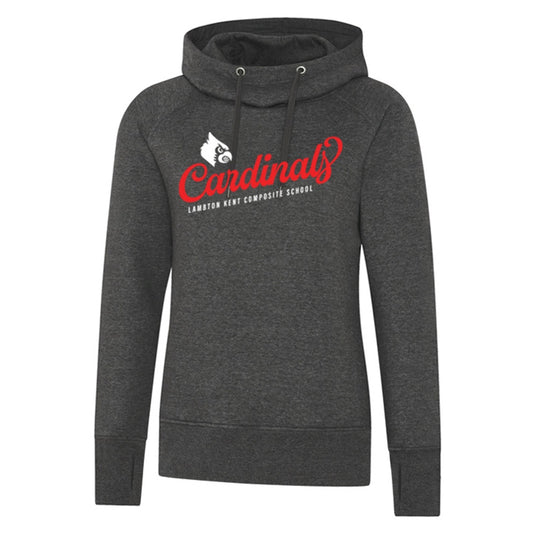 Lambton Kent Composite School Ladies' EsActive Vintage Hooded Sweatshirt