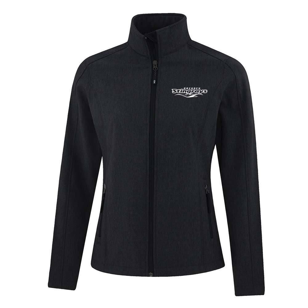 Dresden Stingrays Ladies' Water Repellent Soft Shell Jacket