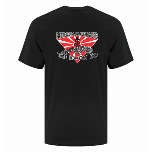 Petrolia Bluewater Tae Kwon Do Adult Cotton T-Shirt