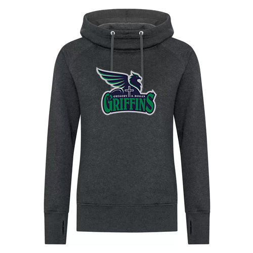 Gregory Hogan Ladies' EsActive Vintage Hooded Sweatshirt